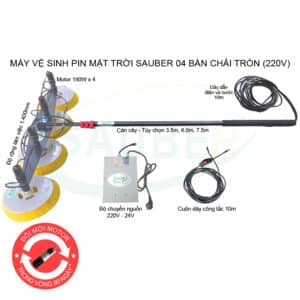 Máy rửa pin năng lượng mặt trời Sauber SFA - 220V