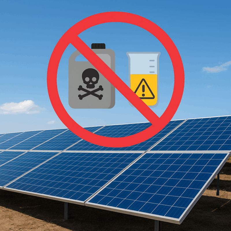 Những nghiên cứu khoa học về hóa chất vệ sinh tấm pin